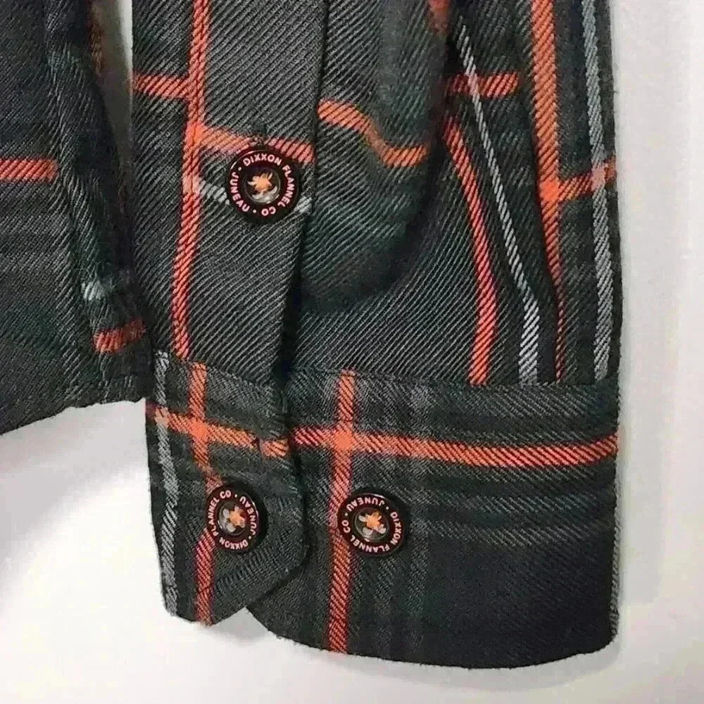Dixxon Flannel Company Womens Juneau Flannel Long Sleeve Button Down Size Medium - Picture 3 of 10